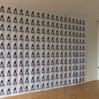 Izložba za jednog umjetnika i knjiga Enlarge Kožarić, 200 Times, 2011.